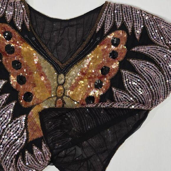 Beaded Butterfly Shrug - Picture 6 of 8